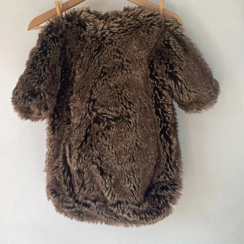 London & Cole Faux Fur Bunting Suit